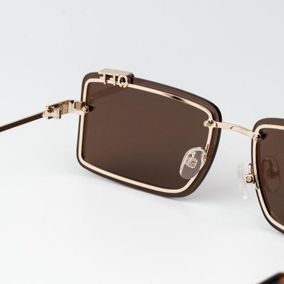 SALE!!! Off-White TAMPA Women Sunglasses Brown Rectangular OERI13N TAMPA 7664 main image 9